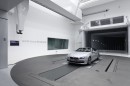 The new BMW 6 Series Convertible in the BMW Group wind tunnel