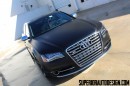 2013 Audi S8 Wrapped in Matte Black