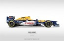2013 Formula One Cars Rendered with Classic Liveries