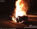 2013 Lamborghini Gallardo Burns in China