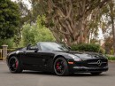 2013 Mercedes-Benz SLS AMG GT Roadster with low mileage on Bring a Trailer