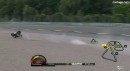Crutchlow Crashes at Sachsenring