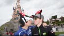 MotoGP riders at Disneyland Paris