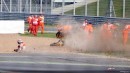 Marquez Silverstone crash