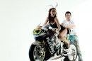 The perks of being a MotoGP rider include Playboy action