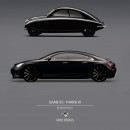 Gray Design Saab 9-3 rendering