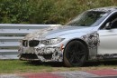 2014 BMW F80 M3 Crashed on the Nurburgring