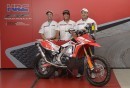 Honda 2014 Dakar team and bike