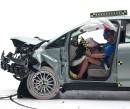2014 Ford C-Max Hybrid IIHS moderate overlap crash test
