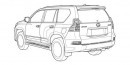 2014 Lexus GX patent sketches