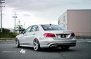 2014 Mercedes E550 Gets Lowering Springs and Vossen Wheels