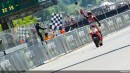 Le Mans 2014, Marquez checkered flag