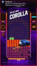 Toyota Corolla in Tetris Blitz
