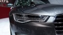 2015 Audi A6 Facelift headlight at Paris Motor Show 2014