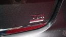 2015 Audi A6 Facelift TDI badge at Paris Motor Show 2014