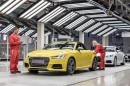 2015 Audi TT Roadster Production Starts in Hungary