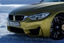 2015 BMW M4 Playing in the Snow