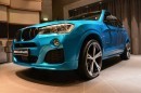 Long Beach Blue 2015 BMW X3 in Abu Dhabi