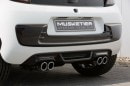 2015 Citroen C1 Gets Quad Exhaust in Musketier Tuning Project