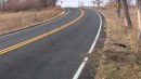 2015 Dodge Challenger SRT Hellcat crash in Colorado: the road