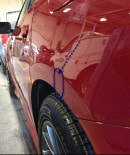 2015 Dodge Challenger SRT 392 paint issue: rear window