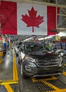 2015 Ford Edge production at the Oakville Assembly plant