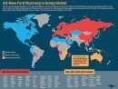 2015 Ford Mustang Global Launch Regions Map