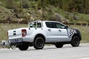 2015 Ford Ranger towing a trailer