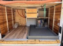 2015 Ford Transit Camper Van Storage under the Bed