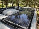 2015 Ford Transit Camper Van Solar Panels
