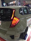 2015 Honda Fit Gets Widebody Kit and Custom LED Lights