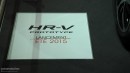 2015 Honda HR-V Live Photos at Paris Motor Show 2014