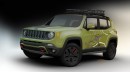 Off-Road Mopar-equipped 20155 Jeep Renegade show car