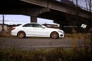 2015 Mercedes C300 on Gold PUR Wheels