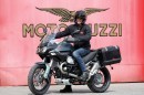 2015 Moto Guzzi Stelvio 1200 8V NTX has plenty of leg room