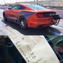 S550 Mustang with Solid Rear Axle: 8s 1/4-mile pass