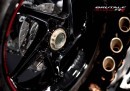 2015 MV Agusta Brutale 800RR's iconic three-port exhaust