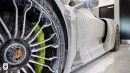 2015 Porsche 918 Spyder gets its first wash in seven years