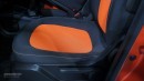2015 smart forfour seat