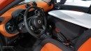 2015 smart forfour driver's seat