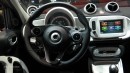 2015 smart forfour steering wheel