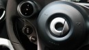 2015 smart forfour steering wheel command buttons