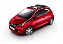2015 Toyota Aygo with foldable roof