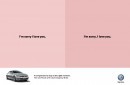 2015 Volkswagen Passat Print Ads Use Punctuation to Prove Stopping Is Important