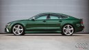 2016 Audi RS7 in Verdant Green Looks Like a Bentley
