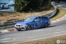 2016 BMW 3 Series Touring Facelift on the Nurburgring