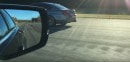2016 Cadillac CTS-V vs. BMW M5 Drag Race