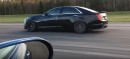 2016 Cadillac CTS-V vs Mercedes-Benz SL600 Drag Race