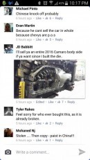 2016 Chevrolet Camaro body shell die