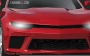 2016 Chevrolet Camaro rendering by chazcron for Camaro6 forum